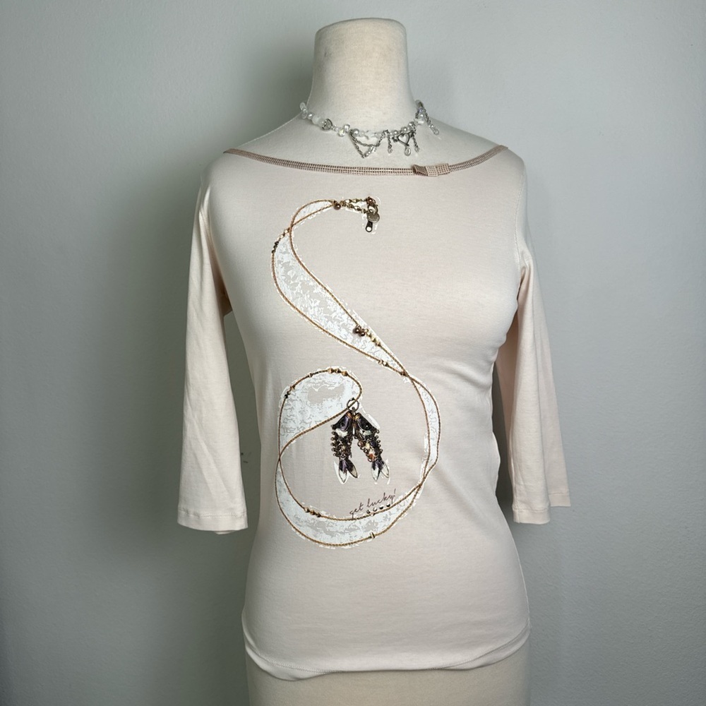 The cutest Marc Cain cream shirt